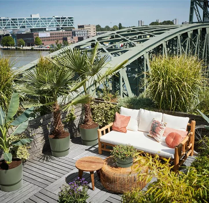 UV- & frostbeständig, 100 % Recyclingmaterial