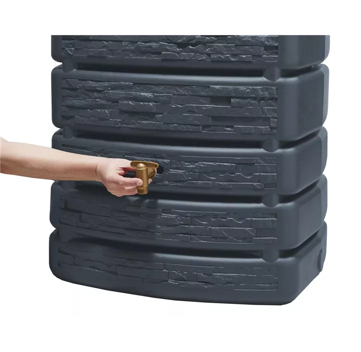 Wandtank Slim Stone Decor 500 Liter