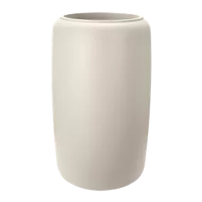 Premium Übertopf amber beads large