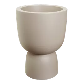 Premium Übertopf amber coupe round