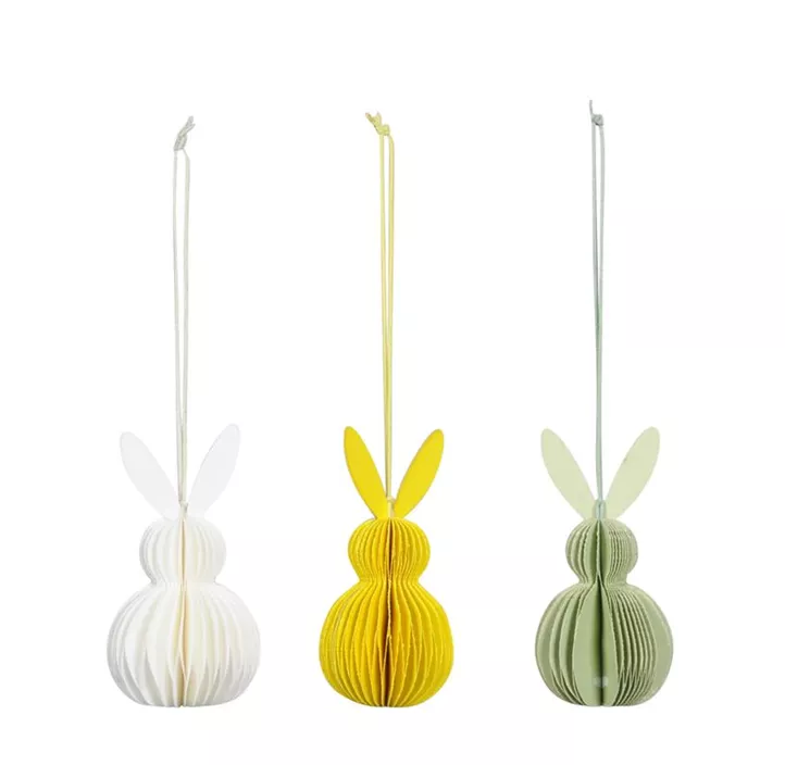 Hase zum Hängen aus Papier