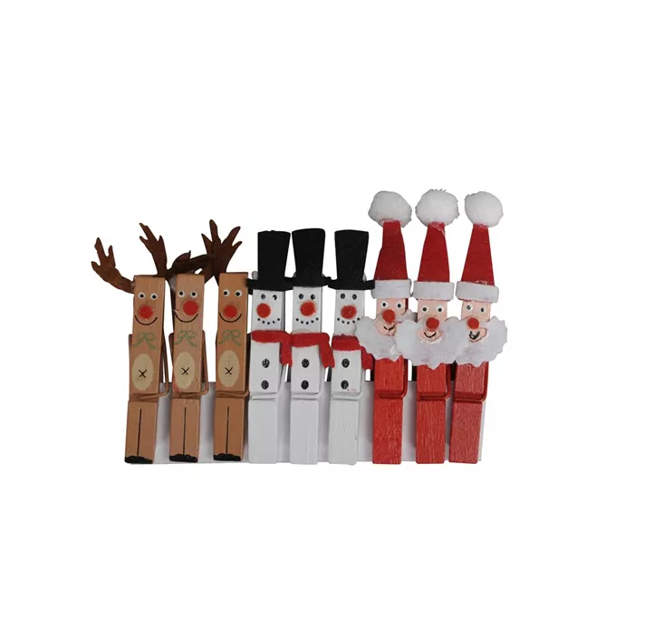 Klammer Set 9 Stk.