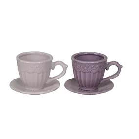 Kerzenhalter Tasse