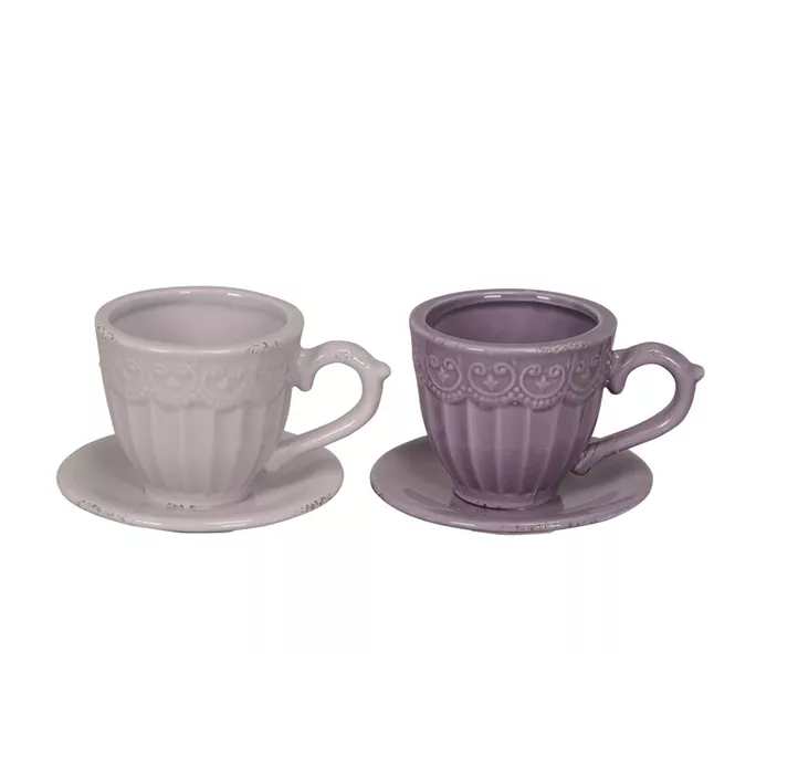 Kerzenhalter Tasse