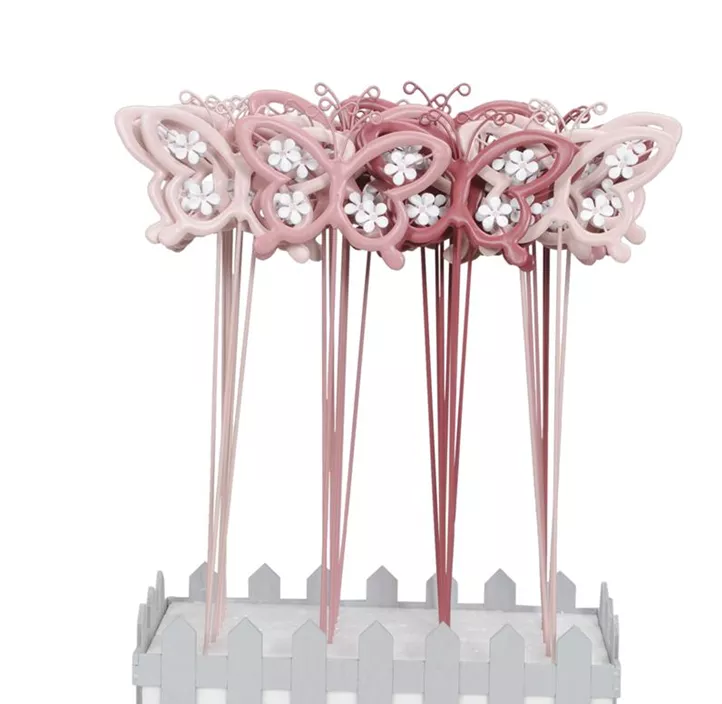Sticker Schmetterling rosa