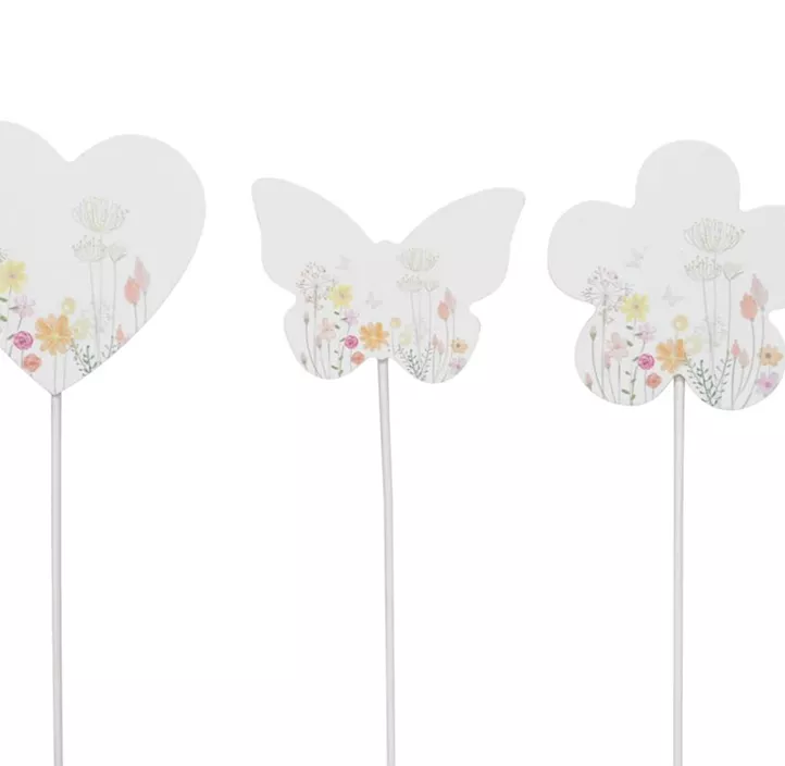 Stecker sortiert mit Blumenmuster