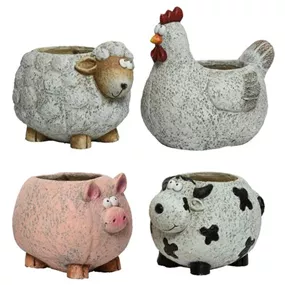 Pflanztopf Tiere