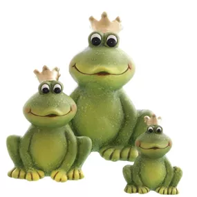 Froschkönig sitzend