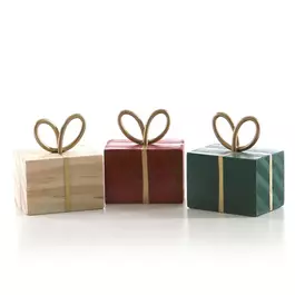 Geschenkpaket liegend 3er Set