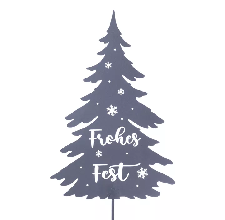 Stecker Tanne Frohes Fest