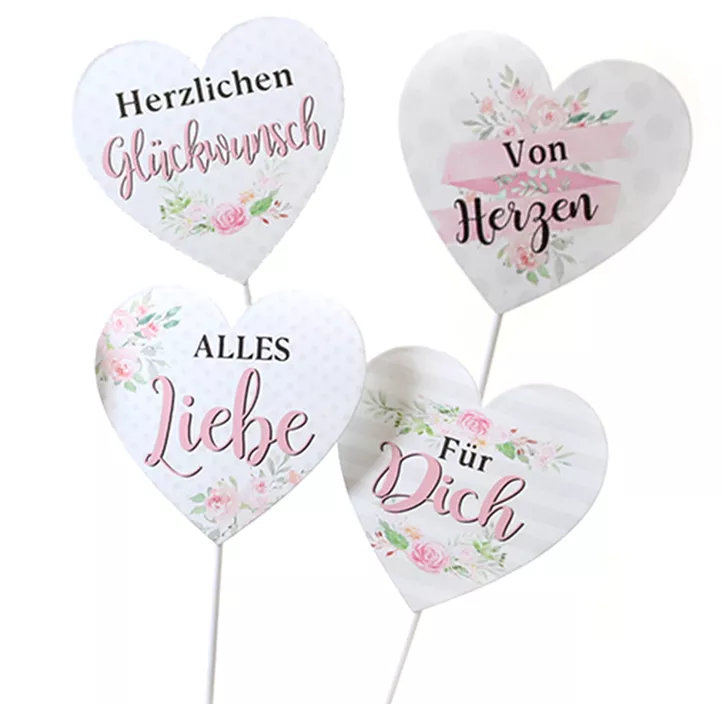 Stecker Herz Spruch