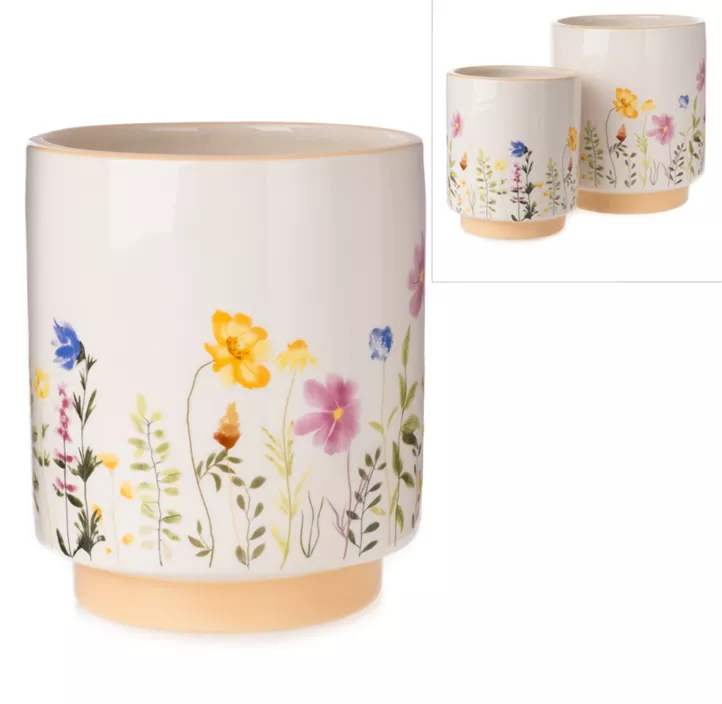 Übertopf Blumen