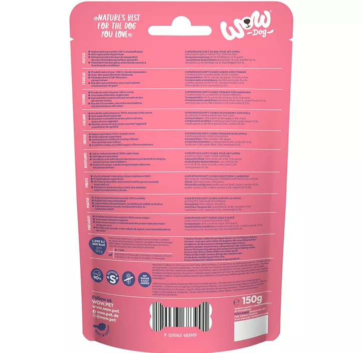 Snack Superfood Soft Cubes Wild