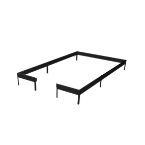 Fundament Qube 610 - schwarz