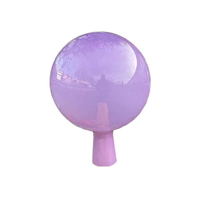 Gartenkugel Multicolor Aventuringrün für Holzstab