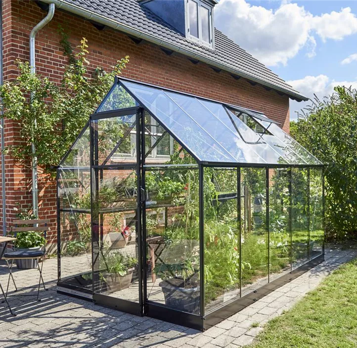 Qube 610 schwarz m/3 mm Sicherheitsglas