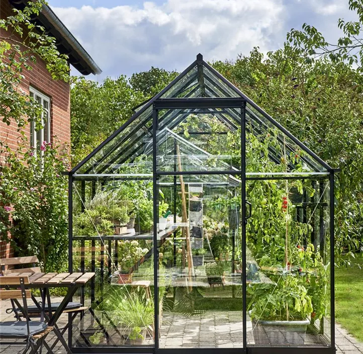 Qube 610 schwarz m/3 mm Sicherheitsglas