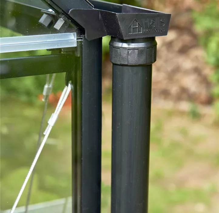 Qube 610 schwarz m/3 mm Sicherheitsglas