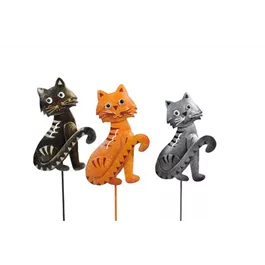 Gartenstecker Katze