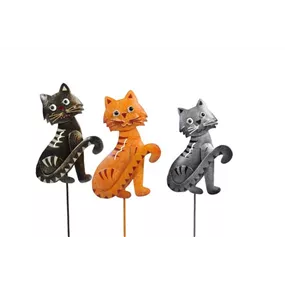 Gartenstecker Katze