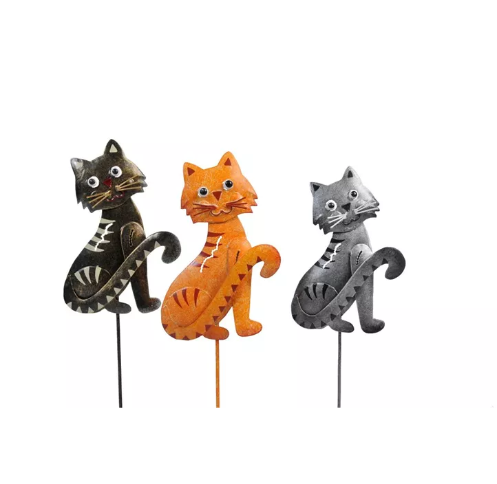 Gartenstecker Katze