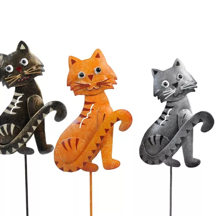 Gartenstecker Katze