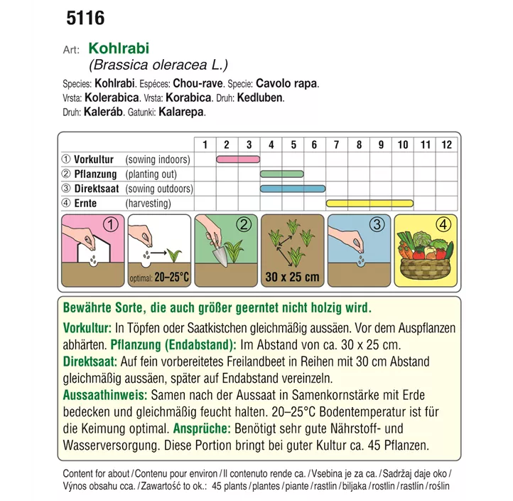 BIO Kohlrabi Superschmelz