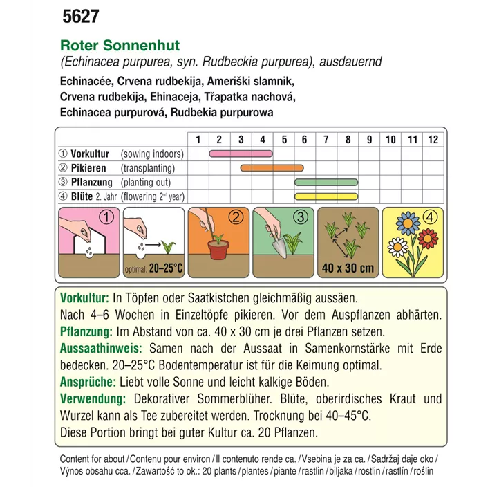 BIO Roter Sonnenhut