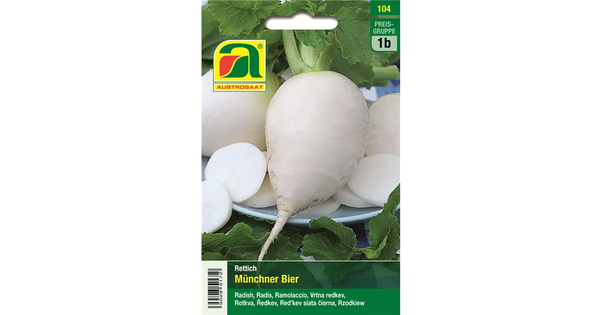 Rettich Münchner Bier - Bellaflora
