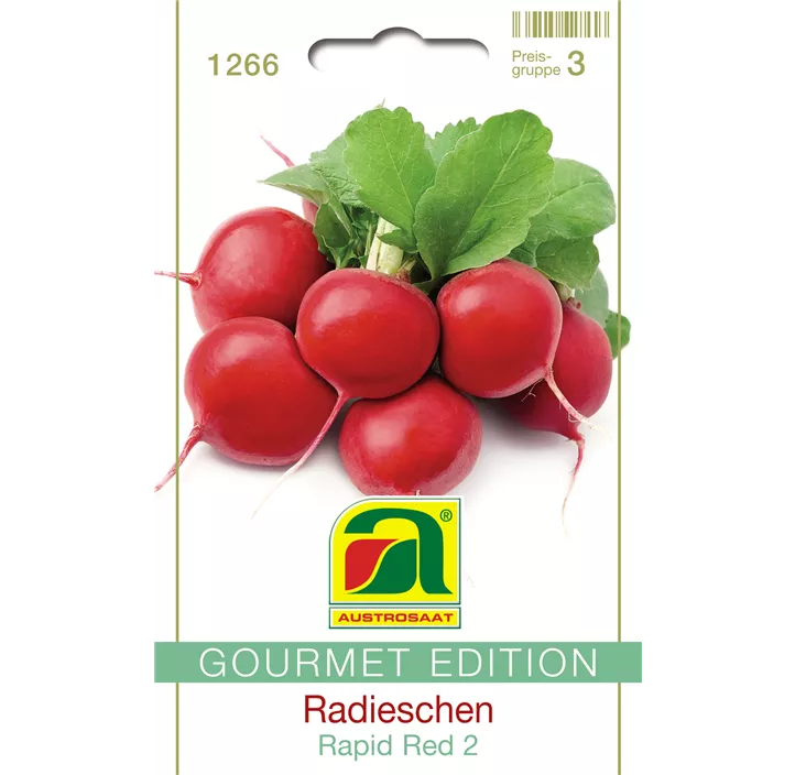 Radieschen Rapid Red 2 Gourmet Edition
