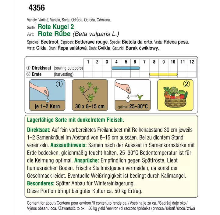 Rote Rübe Rote Kugel 2