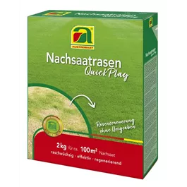 Spiel- und Sportrasen Nachsaat Quick Play 2kg