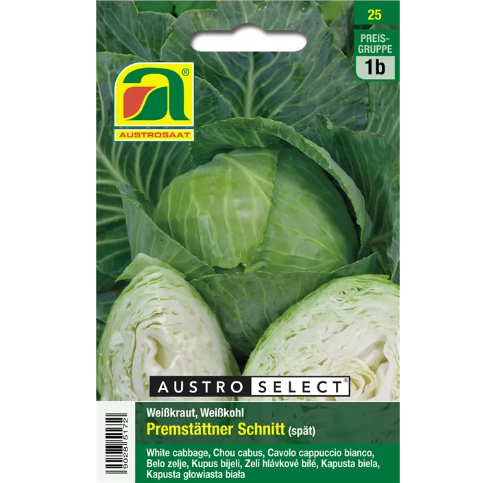 Weißkraut Premstättner Schnitt