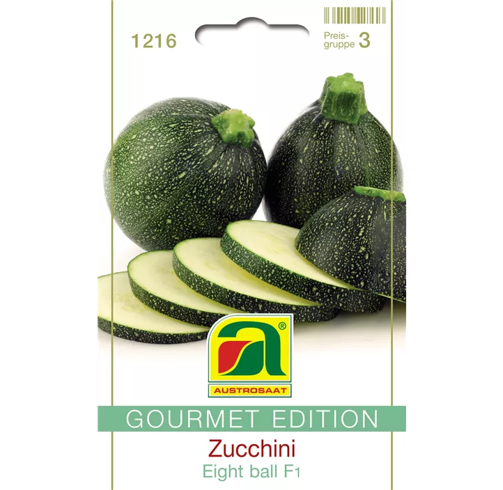 Zucchini Eight Ball Gourmet Edition