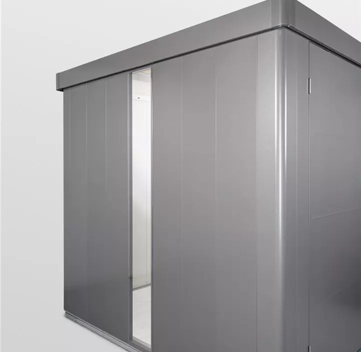 Getöntes Lichtpaneel Gerätehaus Neo, silber