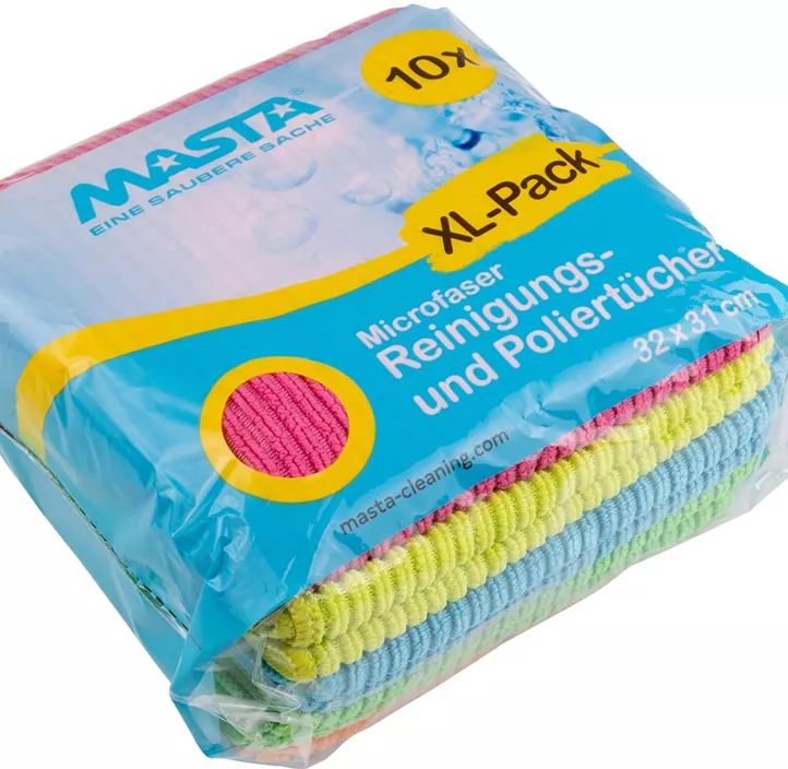 Microfaser Reingiungs- u. Poliertücher 10er