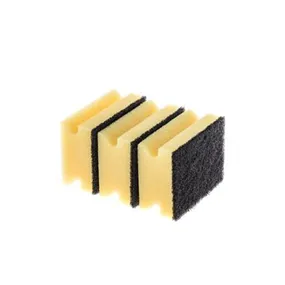 Topfreiniger gelb-schwarz 3er Packung