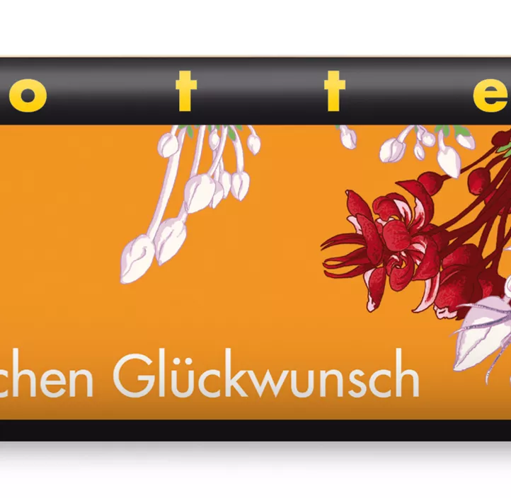 zotter Herzlichen Glückwunsch Waffelkrokant