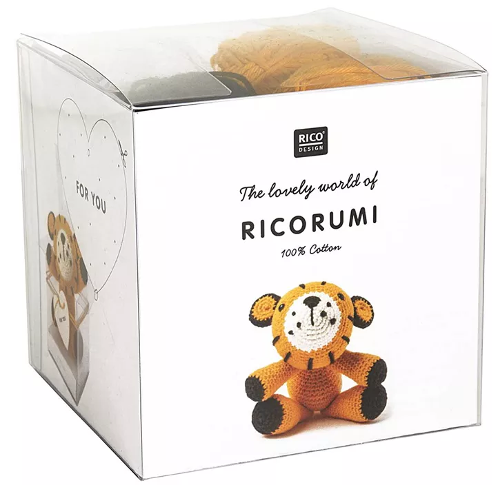 Häkel-Set Ricorumi Puppies Tiger
