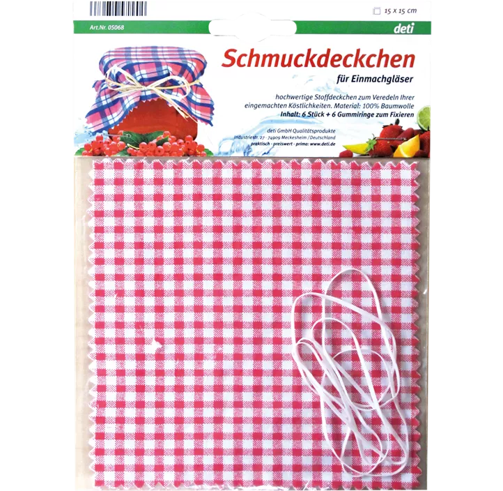 Schmuckdeckchen 6-tlg.