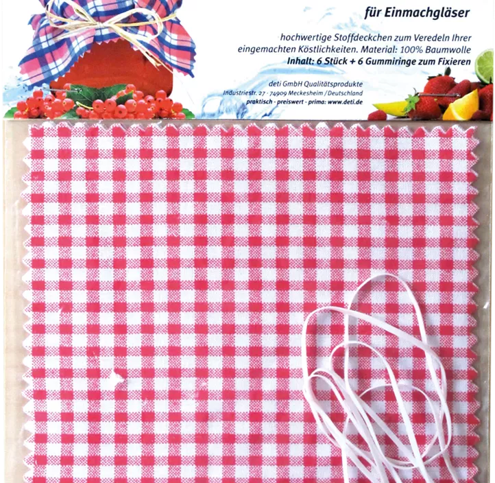 Schmuckdeckchen 6-tlg.