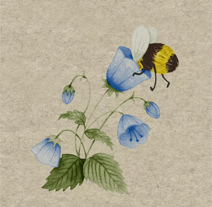 Serviette Bee Flowerful