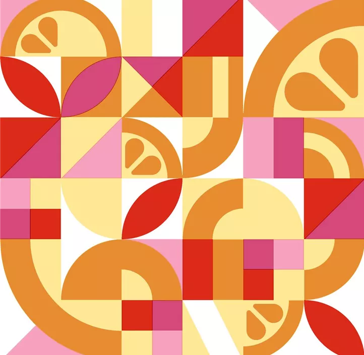 Serviette Citrus Era Orange (ST)