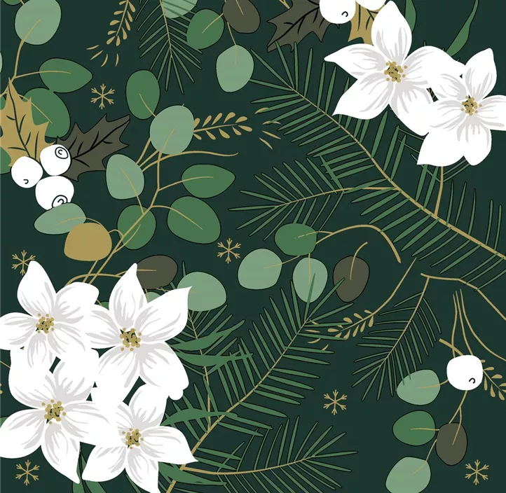 Serviette Wintergarden