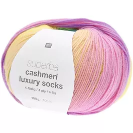 Sockenwolle Superba Cashmeri Luxury 4F