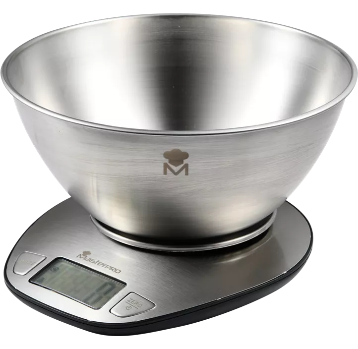 Waage digital 5kg mit Rührschüssel Masterpro