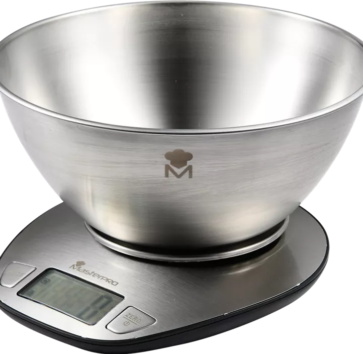 Waage digital 5kg mit Rührschüssel Masterpro
