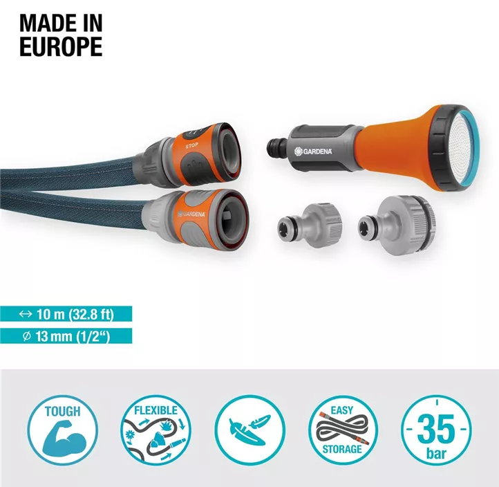Textilschlauch Liano Xtreme 1/2, 10 m Set