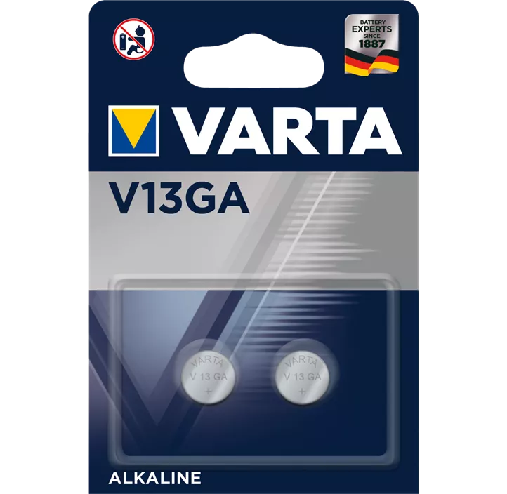 VARTA ELECTRONICS V13GA/LR44 Blister 2