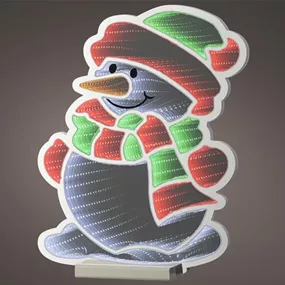 LED Schneemann Infinity outdoor